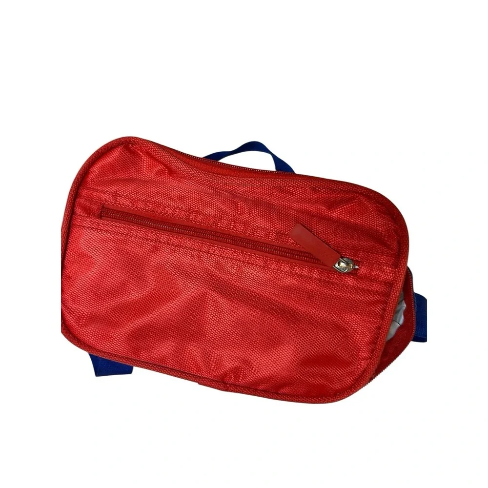Vintage Emirates Work Travel Lunchbox w/ Front Pocket & Top Storage Compartment
